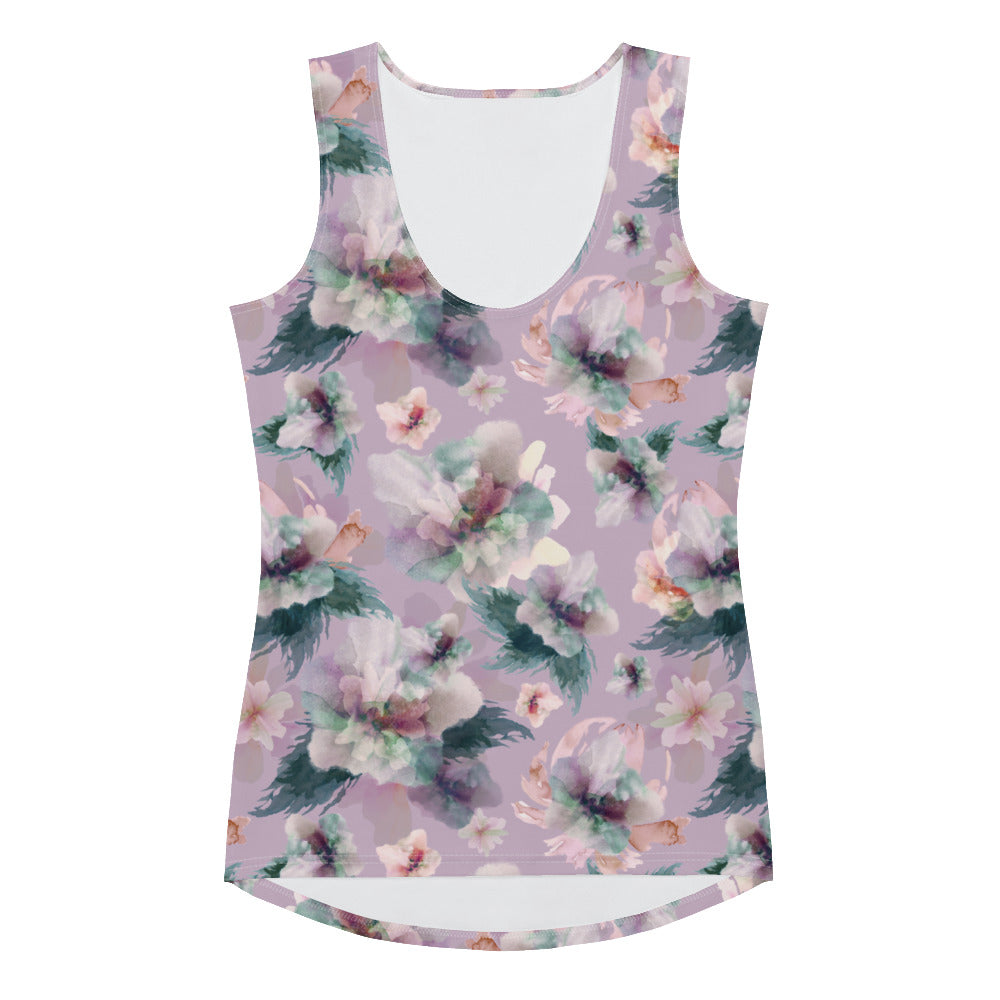 Ella Tank Top in Dusty Plum Klementina